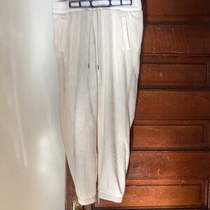 Fuzzy winter joggers